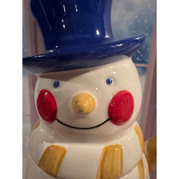 🎄 Temptations Santa & Snowman Tall Lidded Mugs – Perfect for Hot Chocolate! - Picture 16 of 16
